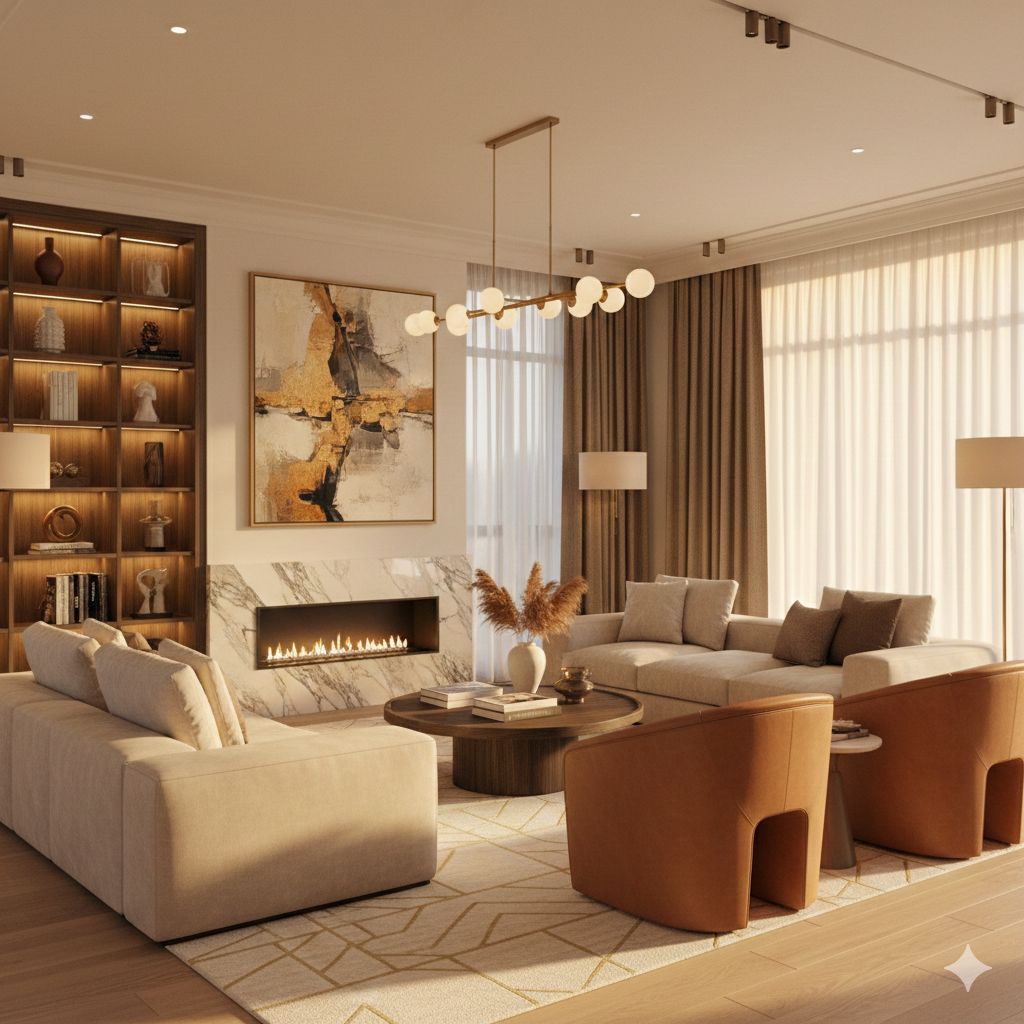 Luxury residential interior design for homes in Hyderabad